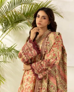 shirt shalwar dupatta printed 3 piece | bin saeed (copy)